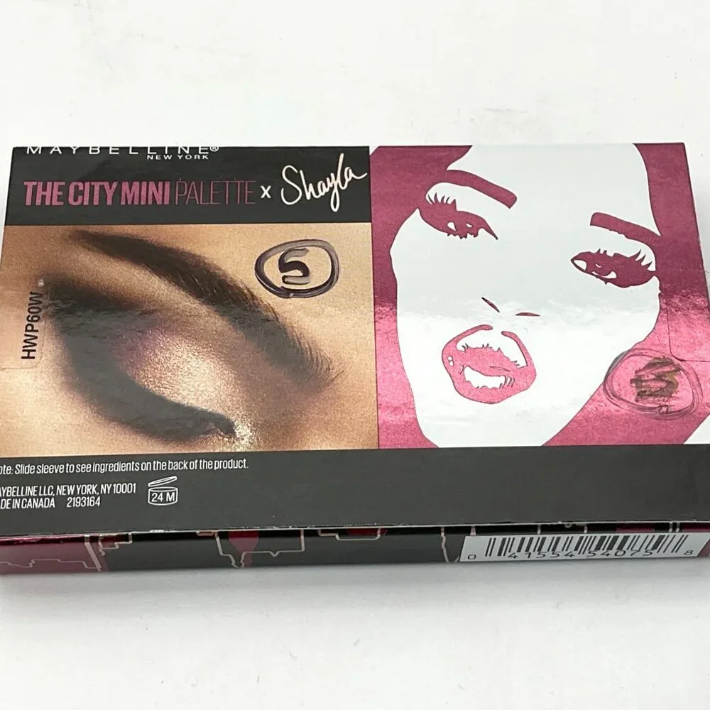 Maybelline NY The City Mini Eyeshadow Palette xShayla Limited Edition NIP